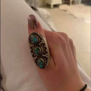 Vintage turquoise ring